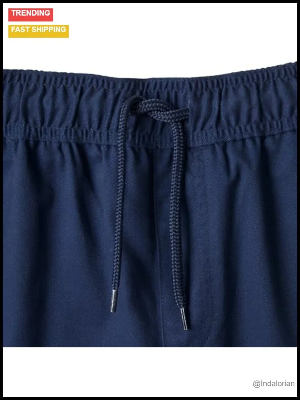 Boys' Pull-On Twill Shorts with Drawstring - Durable School Shorts